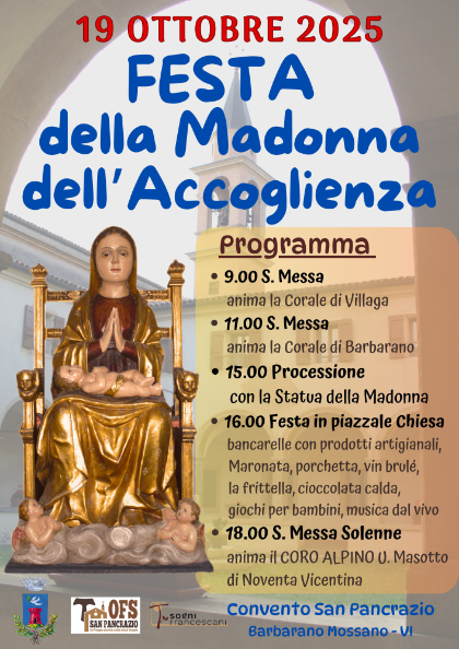 🙏 FESTA della Madonna dell’Accoglienza 🙏 FESTA della Madonna dell’Accoglienza